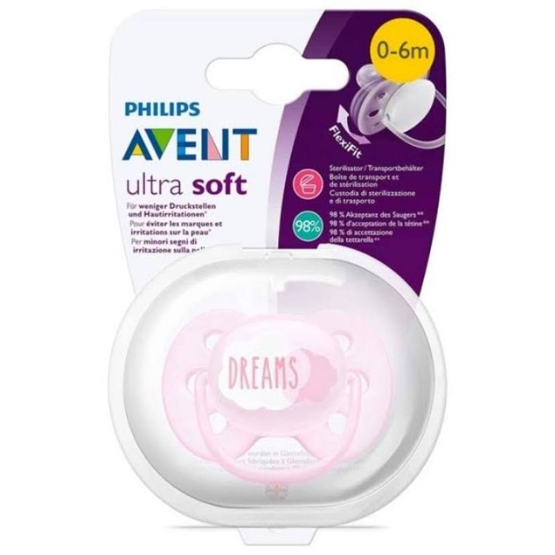 Avent Pacifier SCF527/01 Soothersoft 0-6m