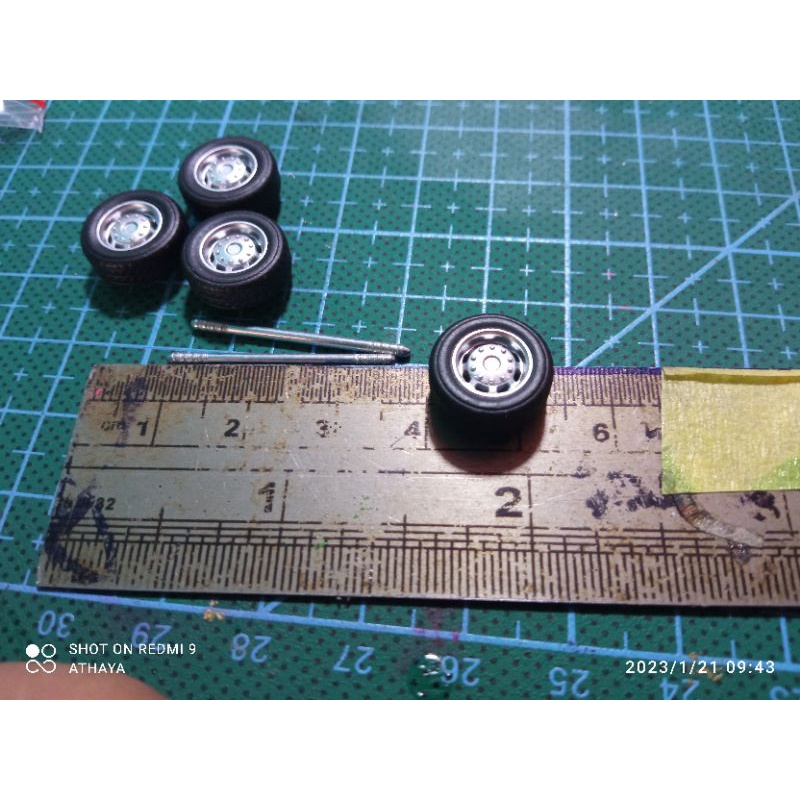 Ban Karet untuk Custom Diecast