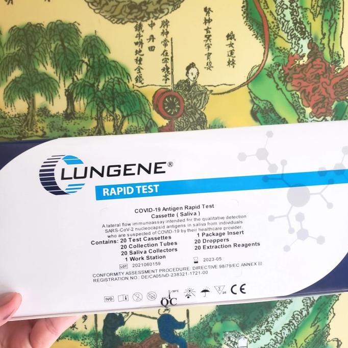 Promo Lungene Saliva Antigen Test isi 20T