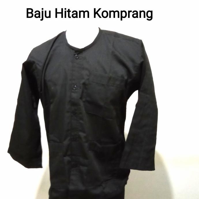 Baju hitam Komprang