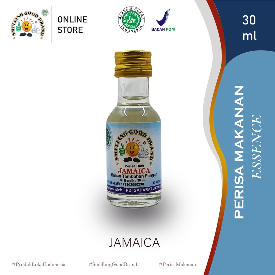 

Perisa Makanan SmellingGood 30 ml - Jamaica