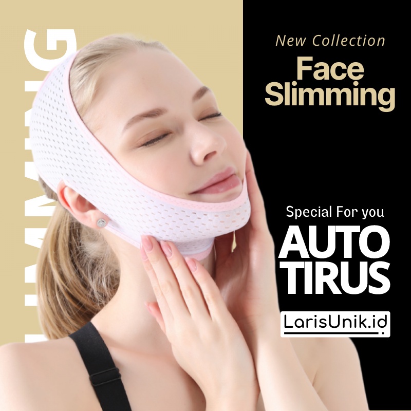 KORSET DOUBLE CHIN PENIRUS PIPI WAJAH FACE LIFT SLIM BELT V SHAPE