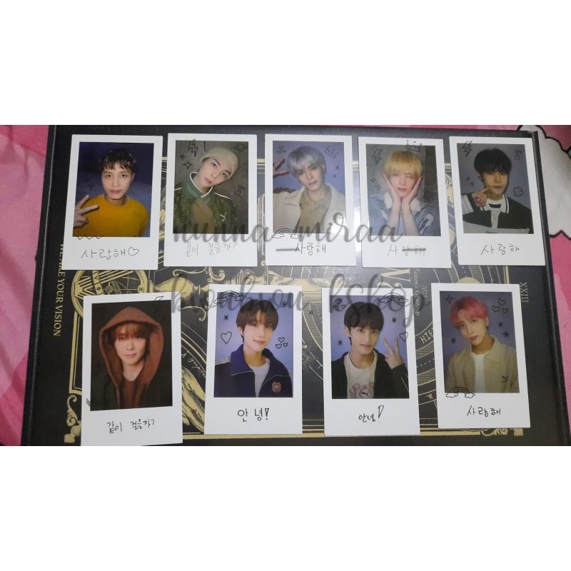 [READY] 2nd MD WELCOME TO MY CITY NCT 127 - EXHIBITION POLAROID SET B
