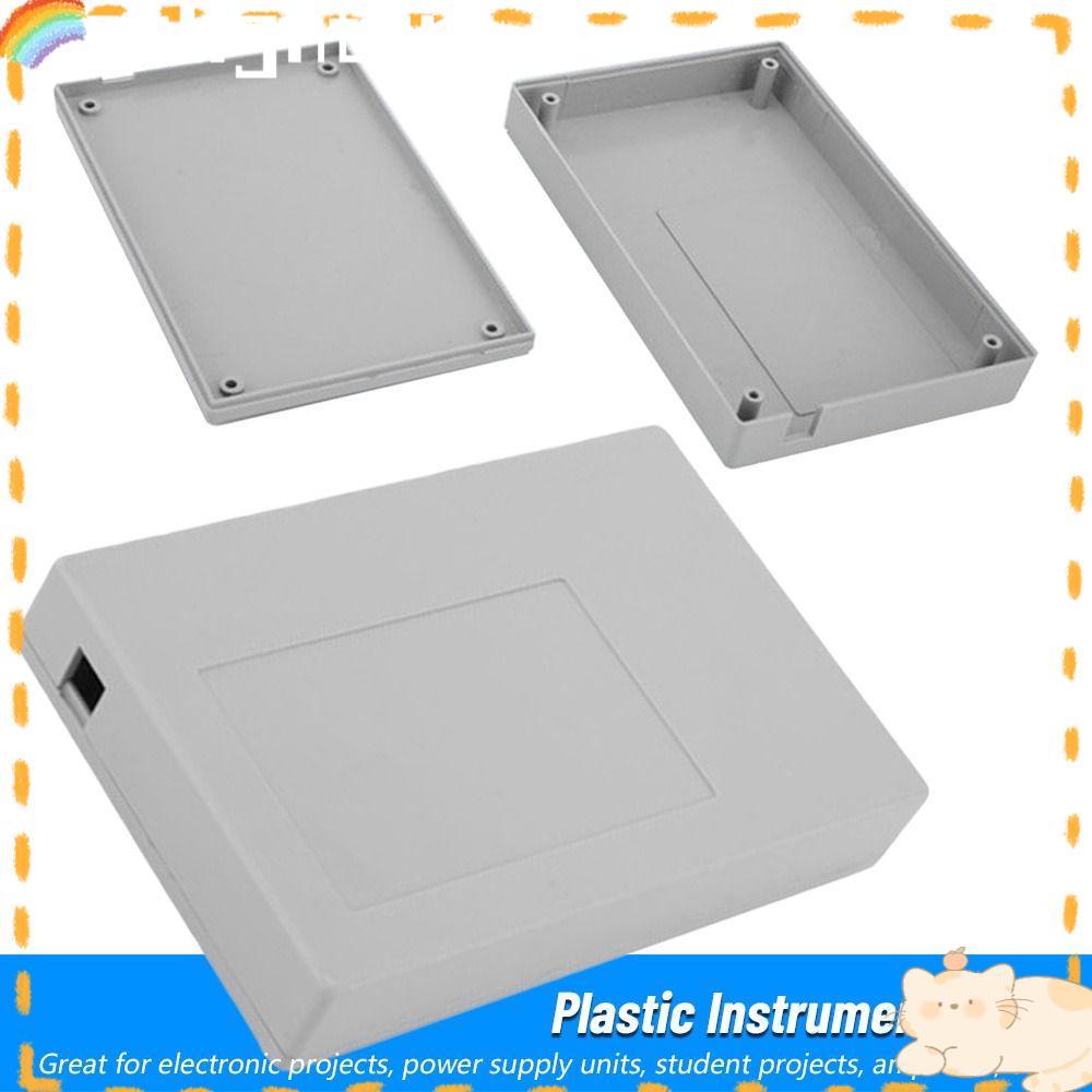 Kotak Proyek Elektronik Solighter138 * 92 * 22mm ABS Plastik DIY Modul Instrumen Case