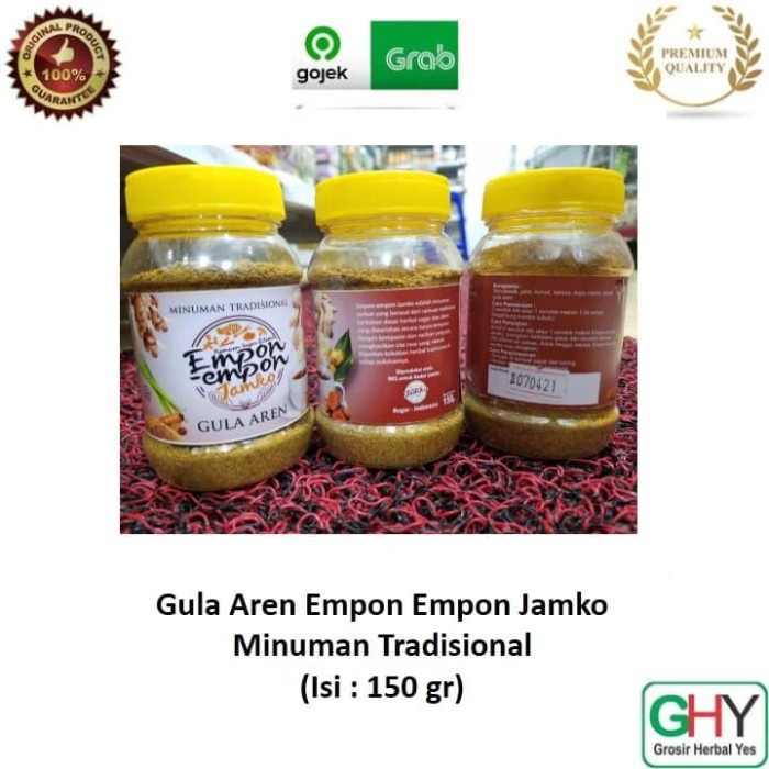 

Terlaris ✨ - Gula Aren Empon Empon Jamko - Minuman Tradisional - Gula Aren Bubuk 2.1.23