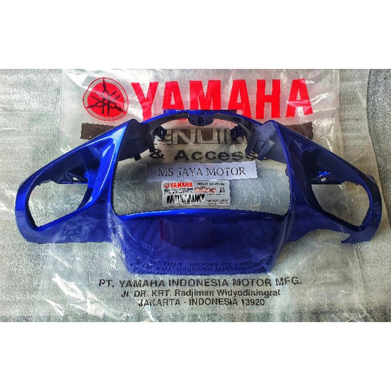 COVER KOVER BATOK KEDOK TOTOK HEADLAMP LAMPU DEPAN YAMAHA F1ZR F1Z R FIZ R FIZR BIRU SPORTY KOPLING 
