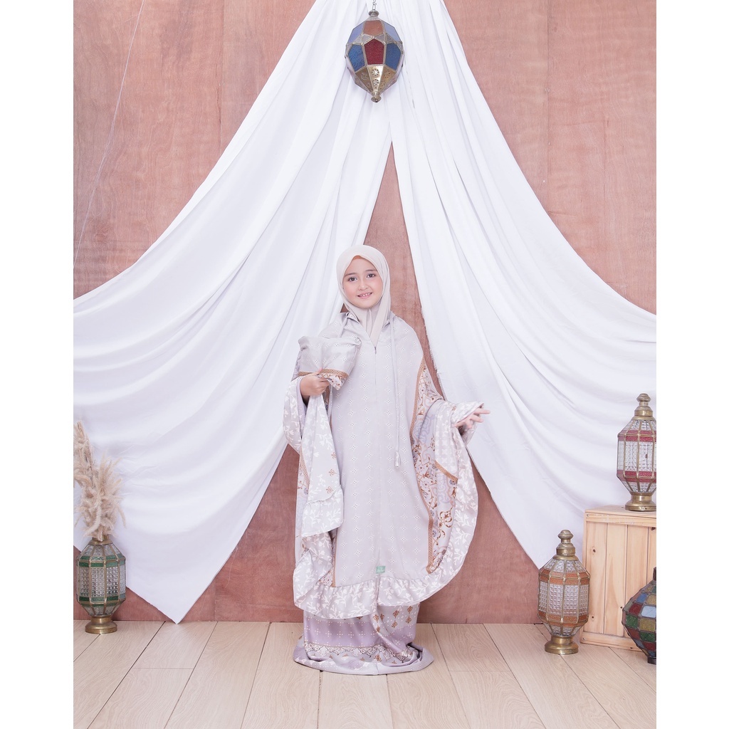 Mukena Anak sultan diory satin silk