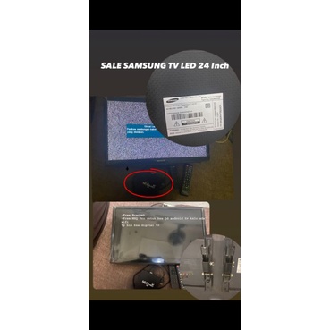 JUAL TV SAMSUNG LED 24 INCH