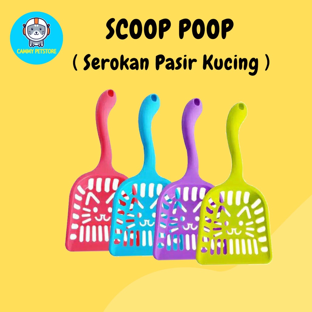 SEROKAN SEKOP SKOP PASIR KUCING KOTORAN PUP HEWAN KUCING ANJING KELINCI HAMSTER