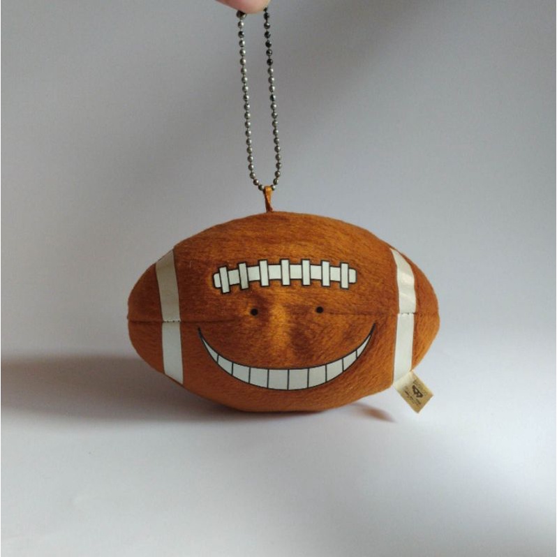 Gantungan kunci / ganci Assassination classroom ansatsu kyoushitsu Rugbyball koro sensei mascot plus