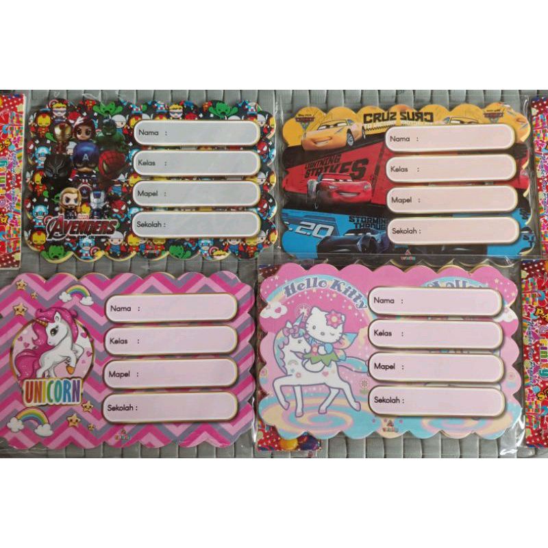 

STICKER MATA PELAJARAN - STICKER MAPEL