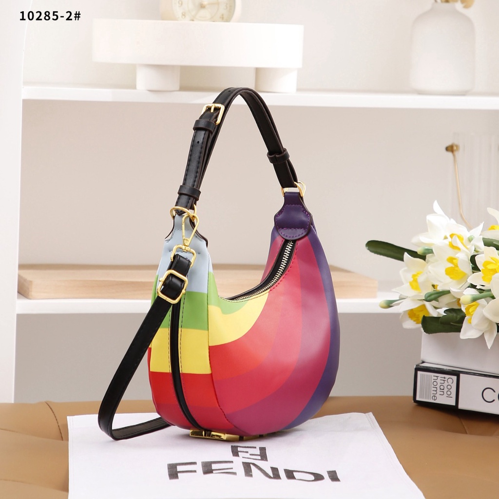 FD Small Hobo Bag With Multicolor 10285-2