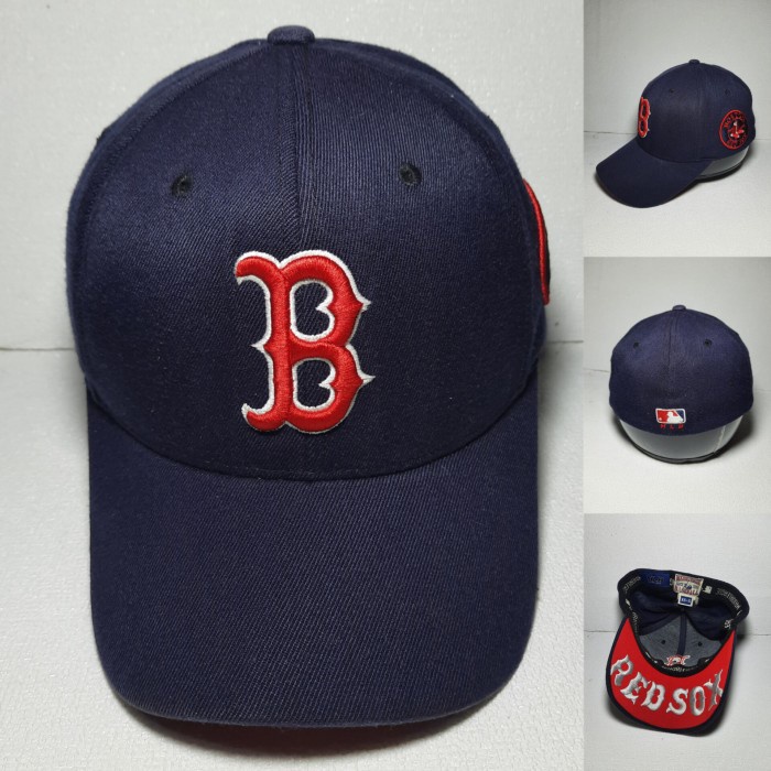 TERLARIS Topi mlb boston second original