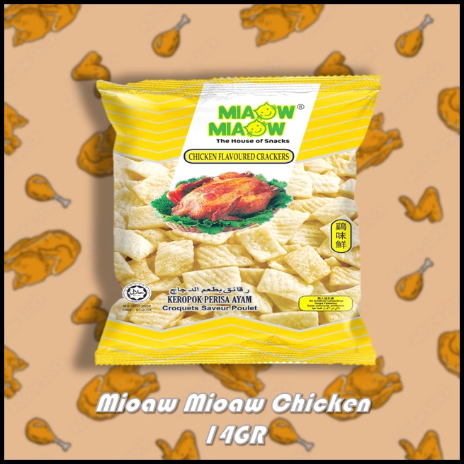 

Miaow Miaow Chicken Crackers 10GR