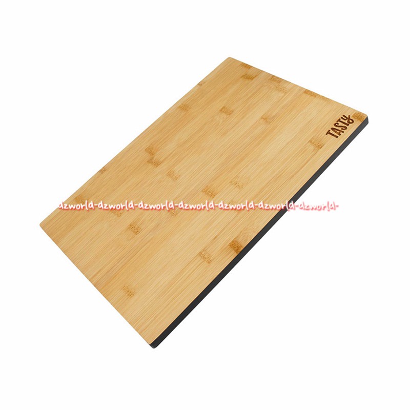 Tasty Cutting Board Bamboo Big 35cm Talenan Kayu Bambu Ukuran Besar Alas Pemotong Bumbu  Serbaguna Warna Coklat Kayu Asli Ukuran L Tasti