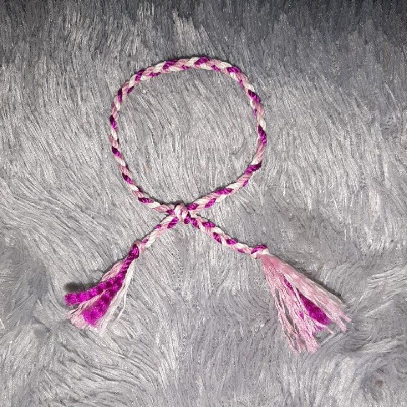 Gelang tali kepang *handmade*