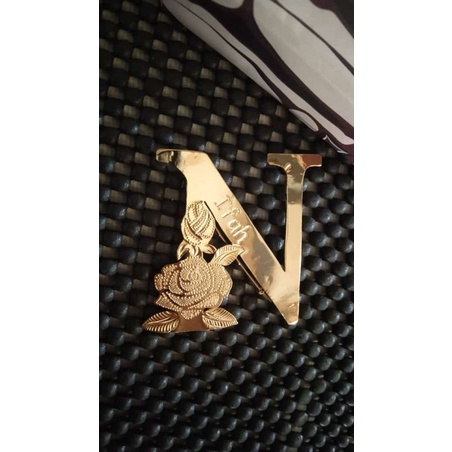 BROS NAMA INISIAL LAPIS EMAS