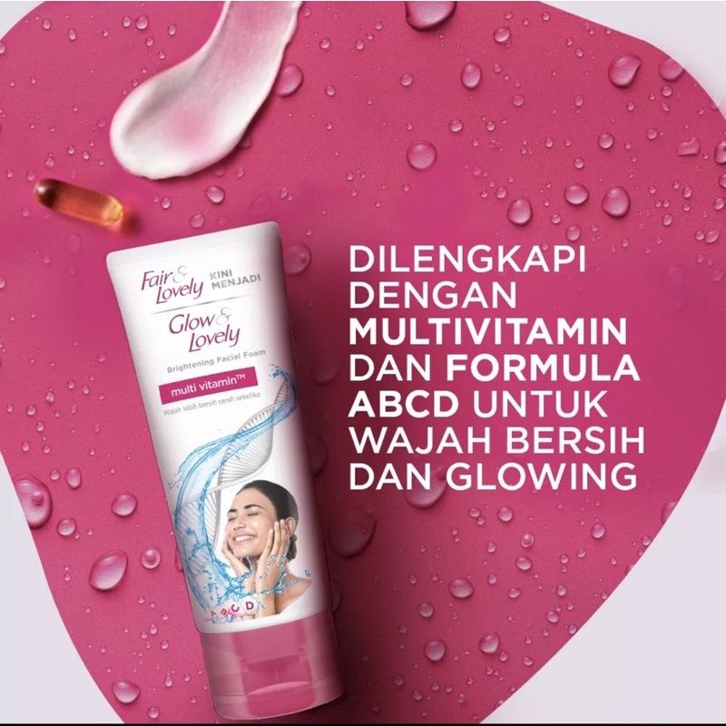 `ღ´ PHINKL `ღ´ Fair and Lovely face wash sabun cuci muka pencerah kulit