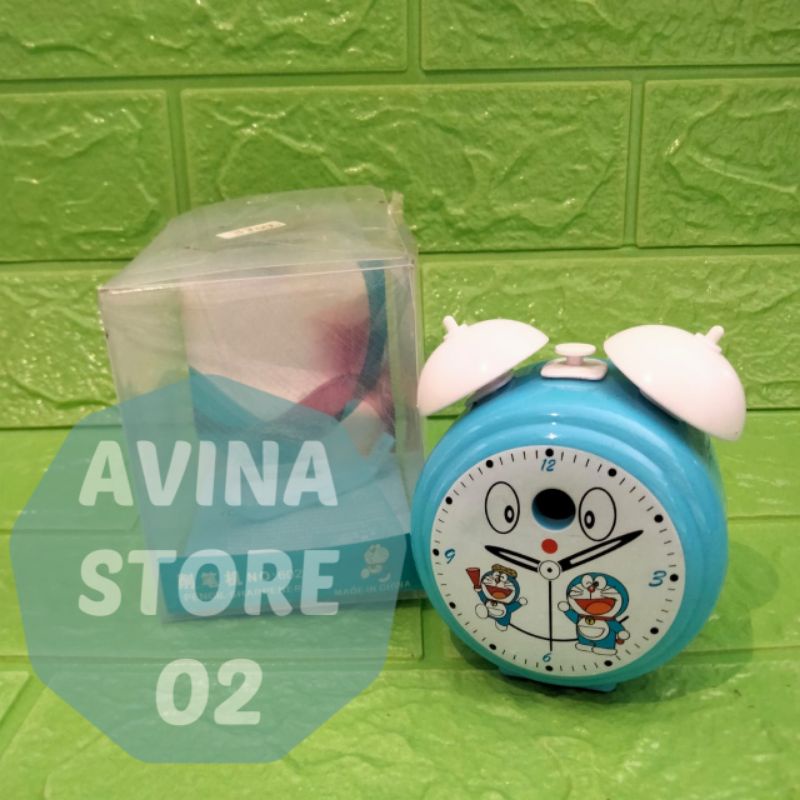 

orotanpensil, berbentuk jam alarm warna biru lucu dan menggemaskan