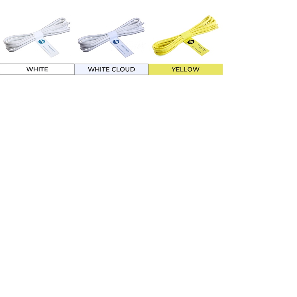 Tali Sepatu Lilin Oval 120cm 3.5mm Variasi Warna untuk Boots