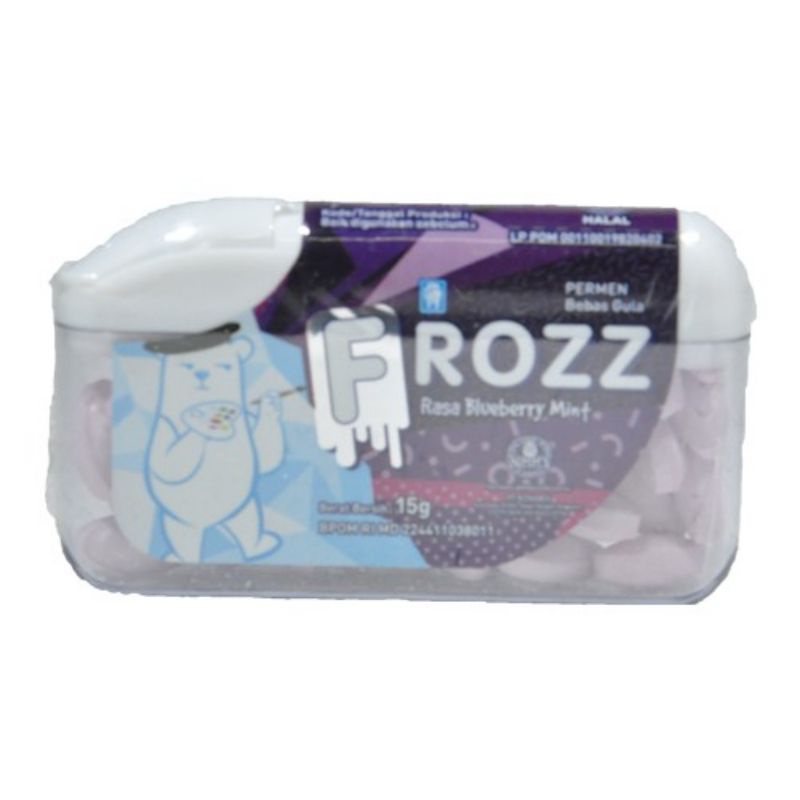 

Frozz Permen Blueberry Mint 15gr