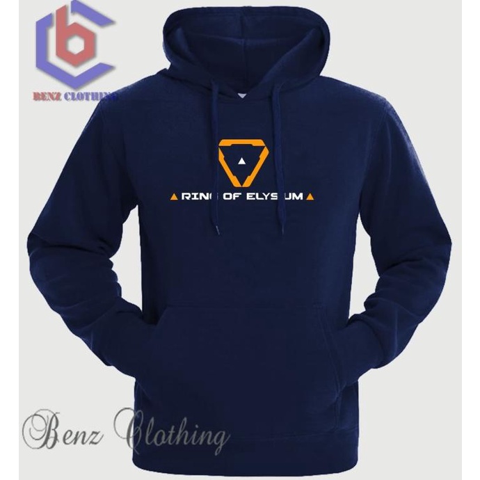 Jaket Hoodie Sweater Ring Of Elysium Logo Outerwear Pria Wanita Jumper Fleece Sablon Polos