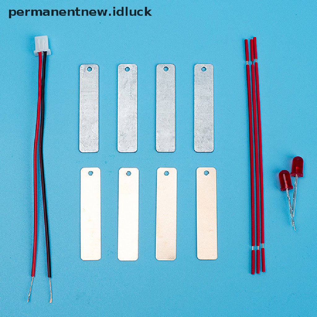 [luckypermanentnew] 1set Anak Bio Energy Science Kit Kentang Buah Pasokan Percobaan Listrik [ID]