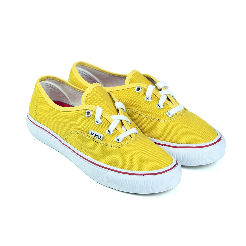 Voff - Sepatu Sneakers Pria Wanita Authentic Yellow