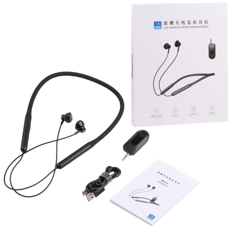 AKN88 -PICKOGEN MP018 - 2.4G Audio Live Wireless Monitoring Headset