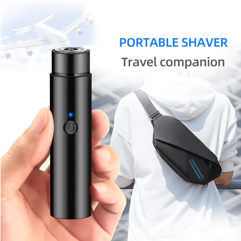 MINI SHAVER PROTABLE CUKUR ELEKTRIK Alat Cukur Jenggot Cukur Kumis Cukur Bulu