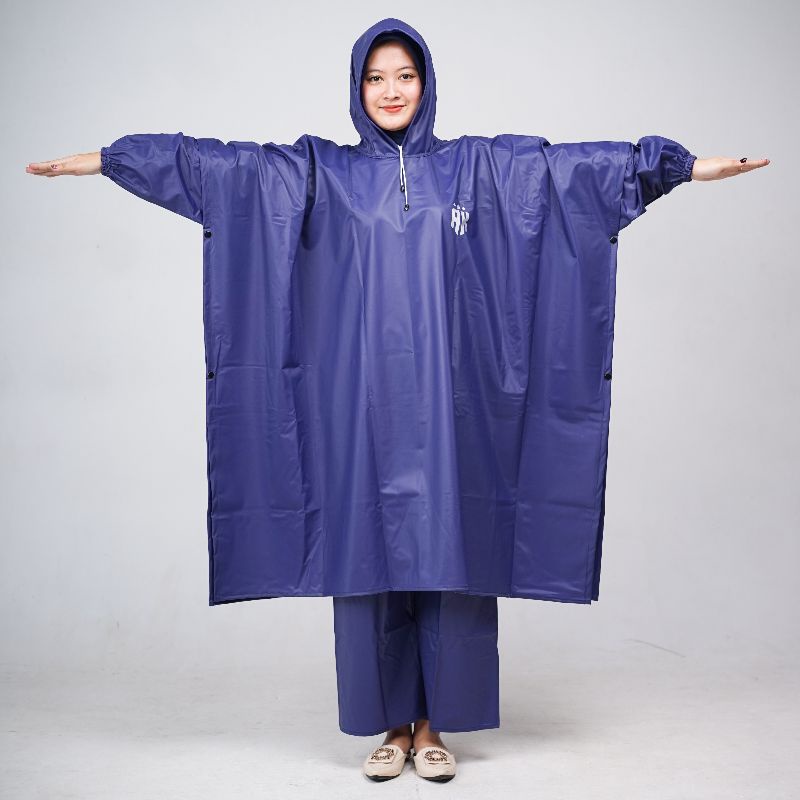 RAINCOAT,Jas Hujan Setelan Pria Wanita Dan Jashujan Ponco Lengan Celana Tebal Anti Rembes