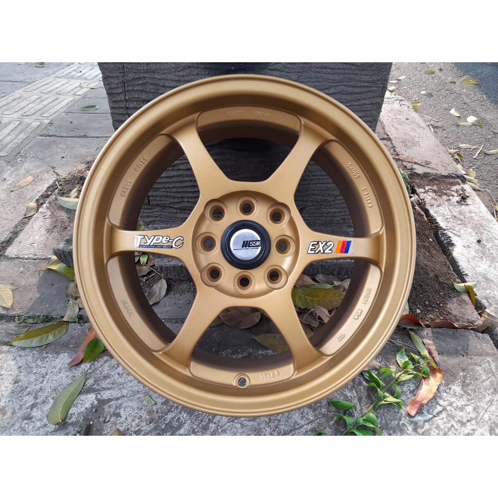 VELG SSR TYPE-C R16X7 HOLE 4X100/4X114,3 ET42 BRONZE DOFT