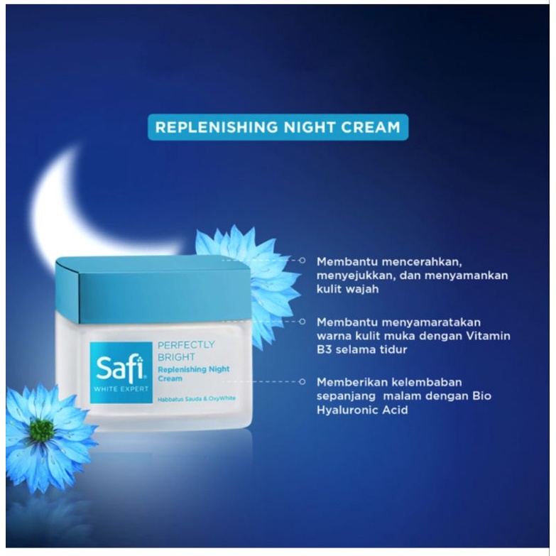 SAFI WHITE EXPERT Replenishing Night CreamPERFECTLY BRIGHT 45gr