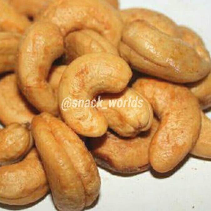 

Laris ￣ 500gram Mede Panggang ( Oven ) Roasted cashew grosir murah - Asin Bawang ➳