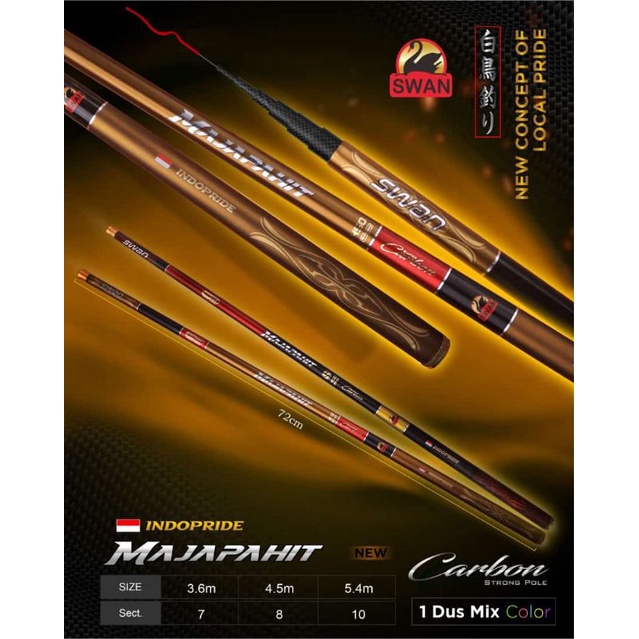 tegek carbon swan majapahit