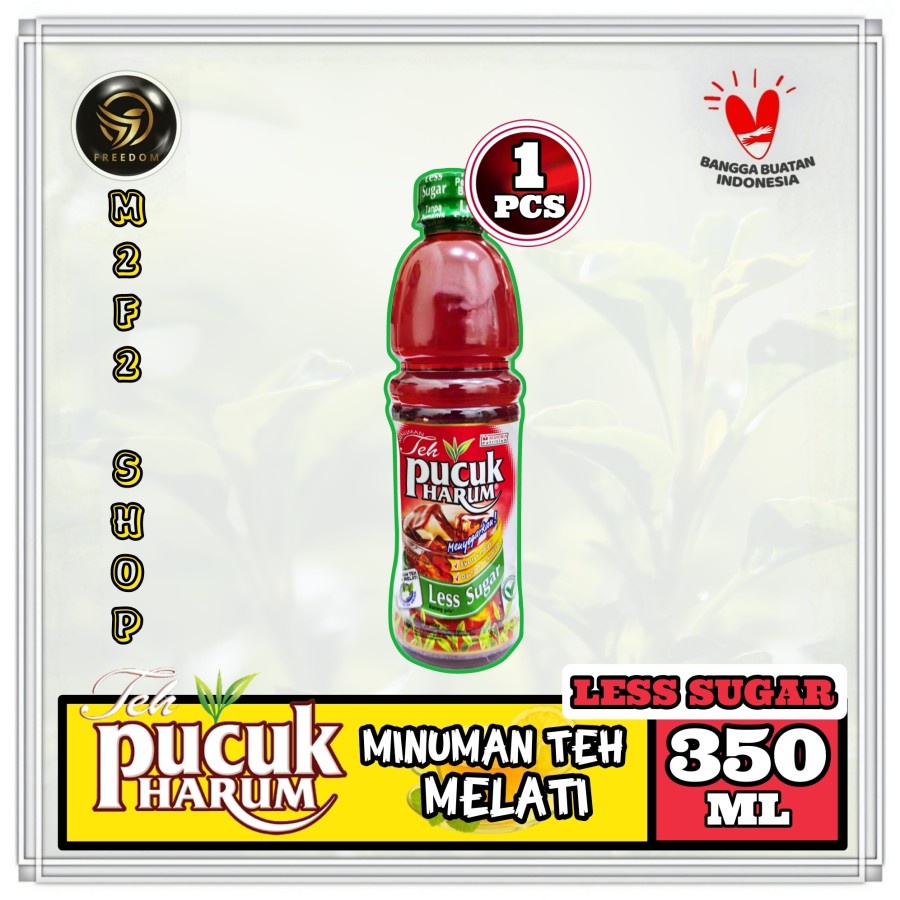 

Teh Pucuk Harum Less Sugar Botol Pet - 350 ml (Kemasan Satuan)