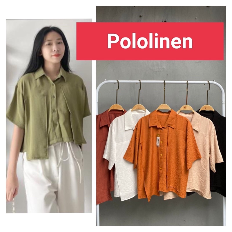 KIMMY SHIRT || KEMEJA POLO LINEN || RAK III
