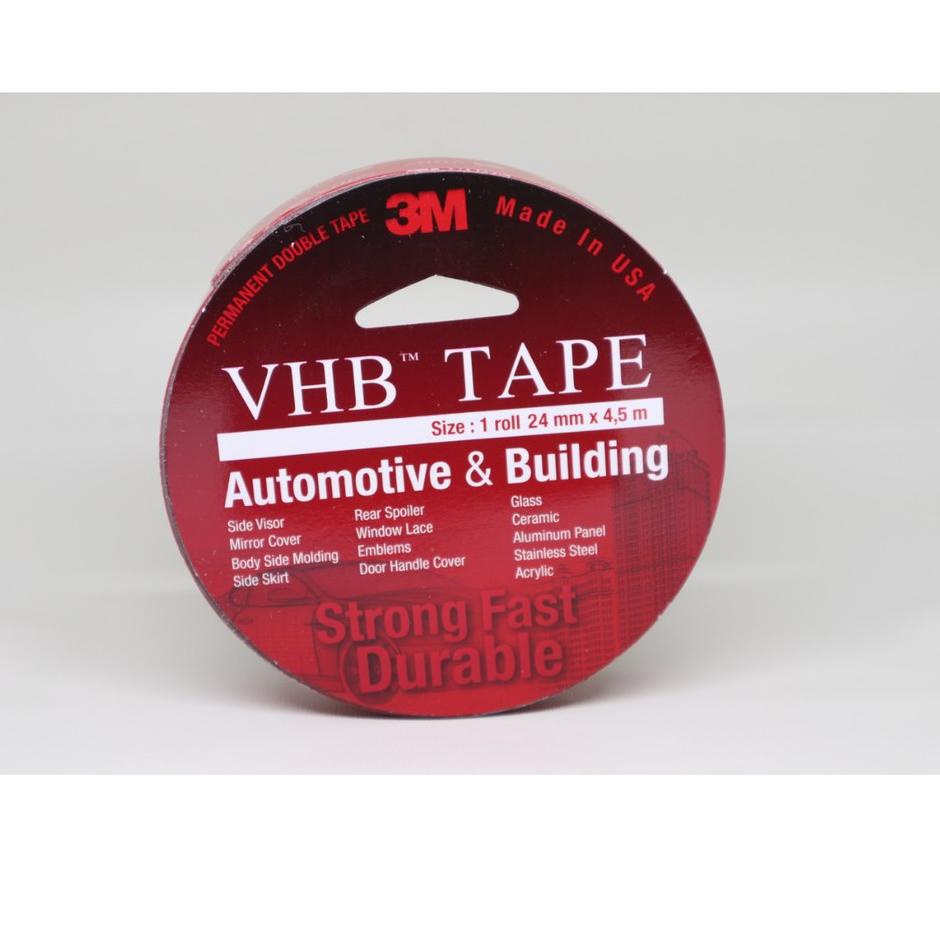 

Kirim Segera Double Tape 3M VHB 24mm x 4,5 m ORIGINAL