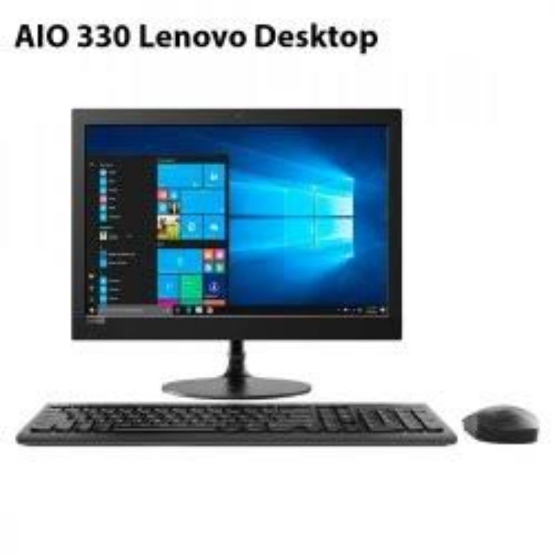 PC AIO LENOVO IDEACENTRE 330 20AST AMD A6-9200 RAM 8 GB SSD 256 GB WIN 10