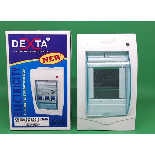 DEXTA DX-123N Box MCB IB/OB 2-3 Grup Group + Lampu Indikator Kotak MCB