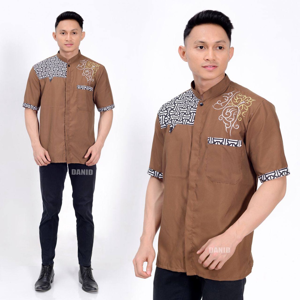 baju koko kurta lengan pendek original tajol koko pasar turi