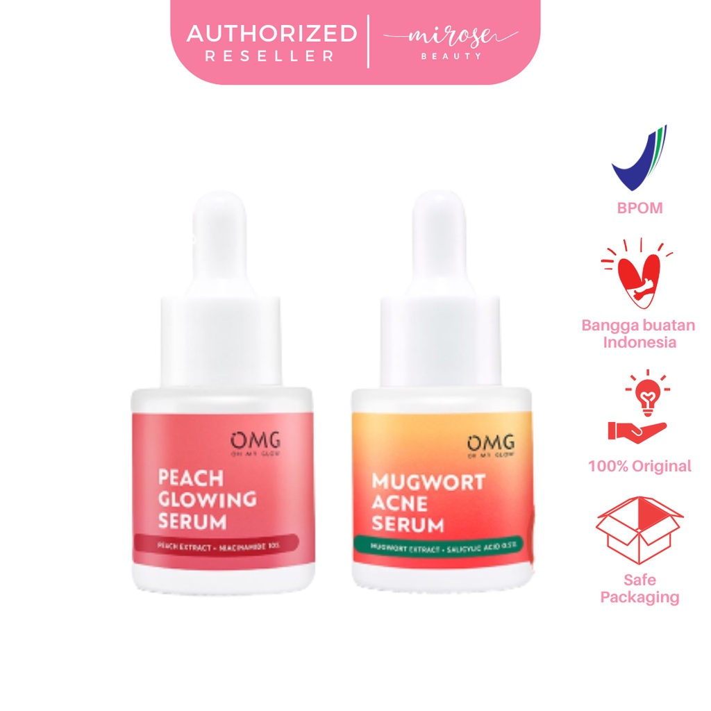 OMG Double Power Serum - Kulit Cerah dan Bebas Jerawat BUNDLING