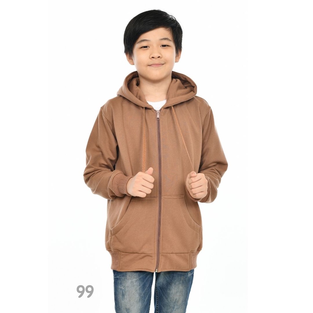 Jaket Anak Laki Laki Hoodie Anak Perempuan Polos Zipper Cowok Cewek 1 2 3 4 5 6 7 8 9 10 11 12 Tahun Import Murah