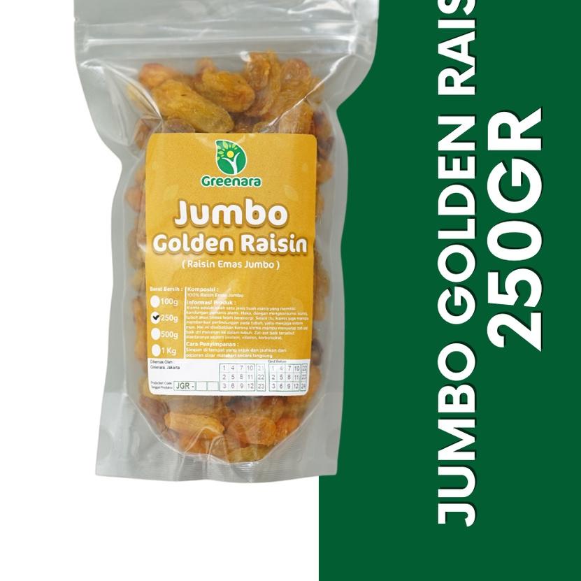 

Limited [KP8] Jumbo Golden Raisin 250gr / Kismis