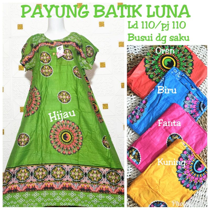 Daster payung wanita kekinian/busui kode. 04