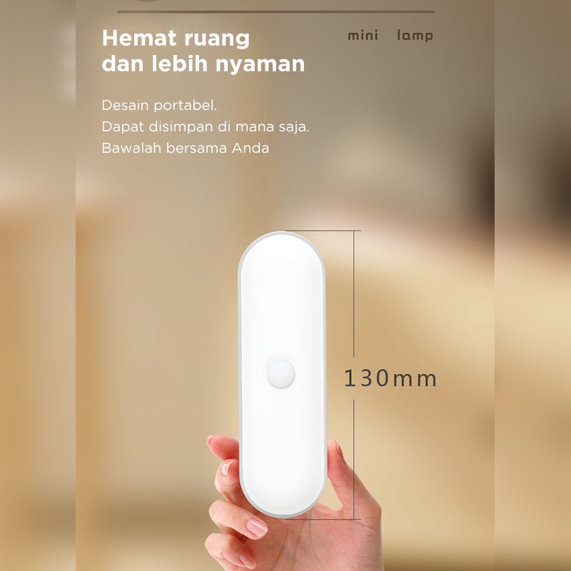 Holiven lampu led portable 28 lid terang model tempel magnet bisa jadi lampu penerang darurat mati lampu , emergency lamp , lampu belajar , toilet , kemping outdoor usb let tombol sentuh