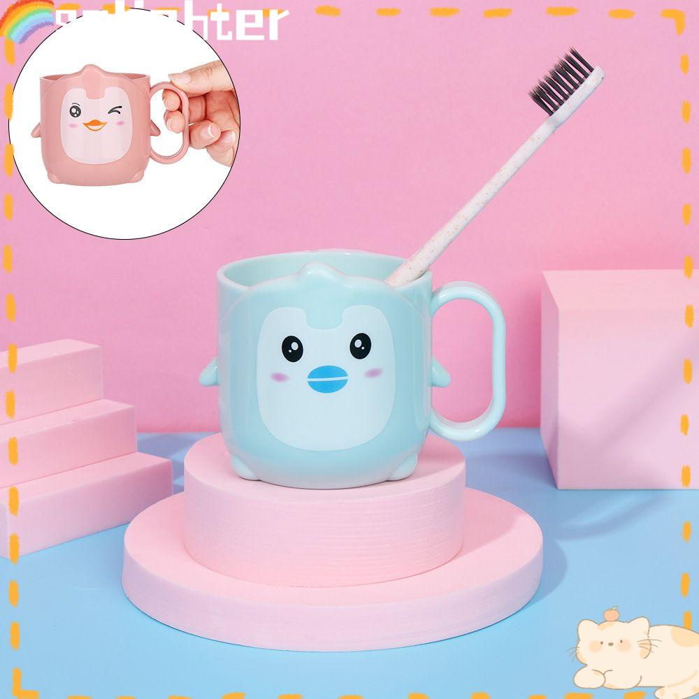 Solighter Gelas Kumur Brushing Cup Holder Anak Bebek Kecil Menyikat Gigi