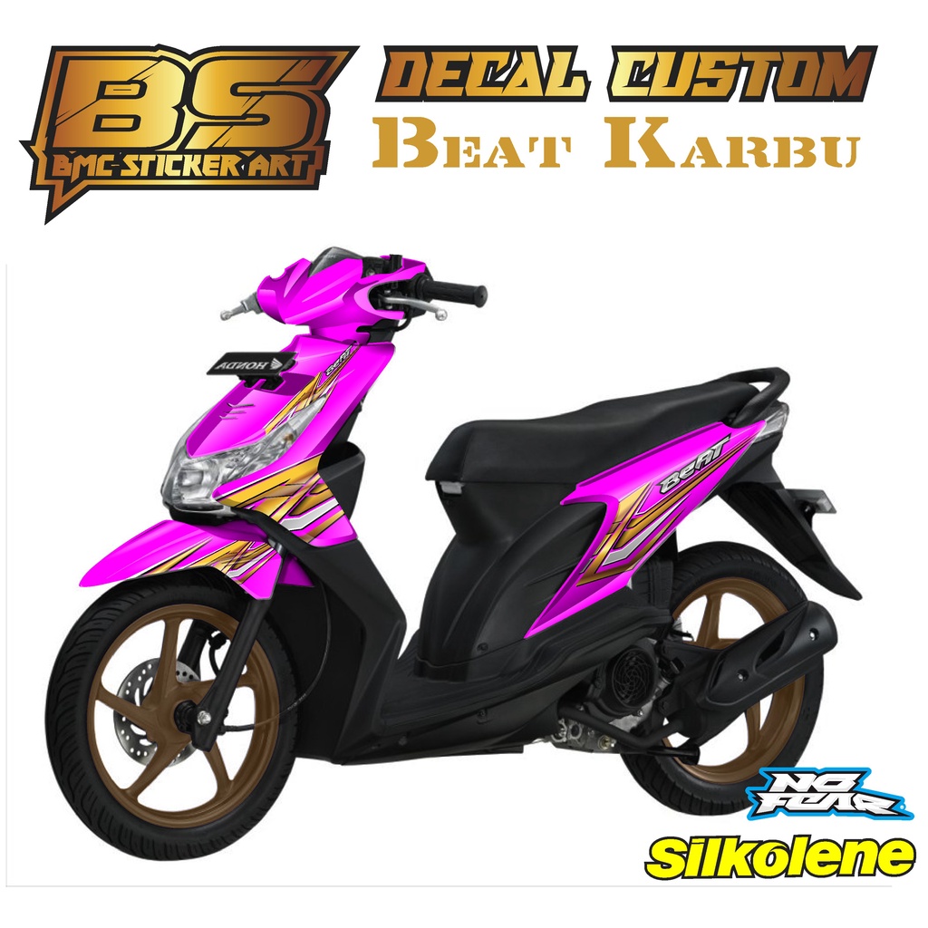 Jual Sticker Decal Honda Beat Karbu Dekal Stiker Honda Beat Full Body