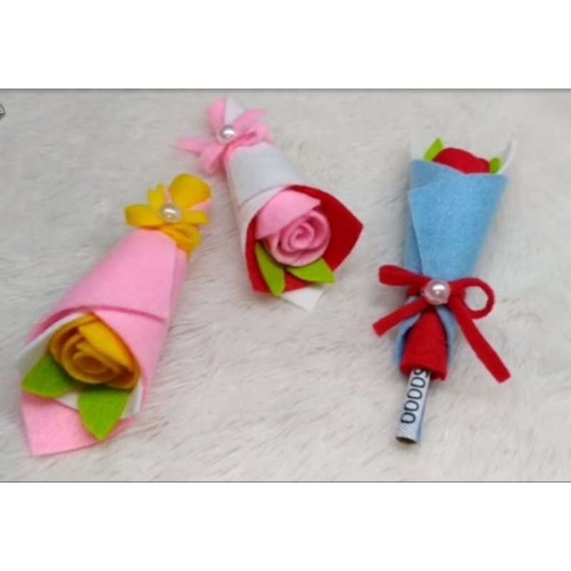 

Amplop lebaran seri Bouquet lusinan