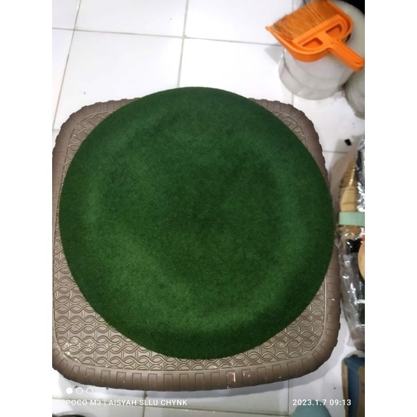 BARET KOSTRAD TNI/ BARET HIJAU KOSTRAD ORIGINAL TNI PEMBAGIAN